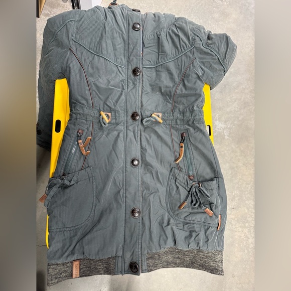 Naketano Becky Pupst V Dark Green Small RARE - Picture 9 of 16